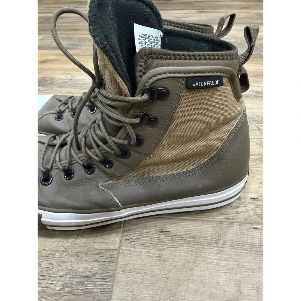 Converse‎ Chuck All Star All Terrain Waterproof Boots Olive A04474C Mens 11.5
